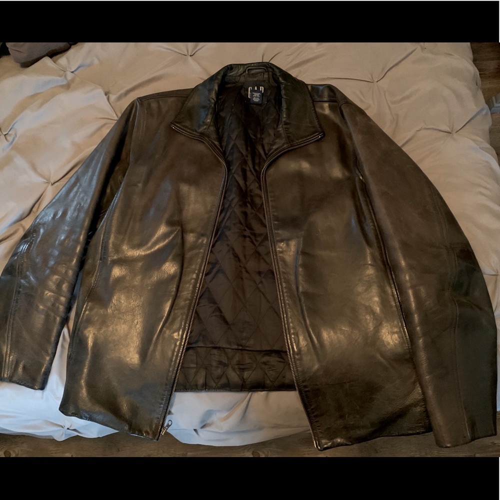 Vintage Leather Jacket, GAP